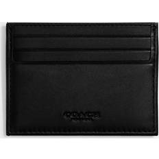 Coach Portefeuilles et Porte-clés Coach Refined Card Case Signature Jacquard - Black