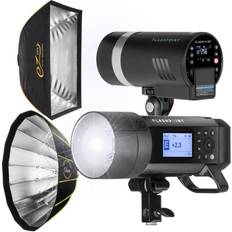 Lighting & Studio Equipment Flashpoint XPLOR 400 & 300 Pro TTL R2 Monolight Kit With EZ Lock Softboxes