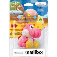 Nintendo Yoshi s Woolly World Series amiibo Light Pink Yarn Yoshi