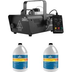 Party Machines CHAUVET DJ Hurricane 1200 1L Pro Fog Machine Water Based Fog Fluid (2 Pack)