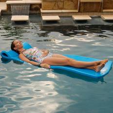 Inflatable Pools Pool Mate Foam Large Mattress Float Blue