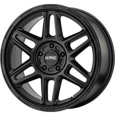 18" - 5/114.3 Car Rims KMC Nomad Satin Black 18X8 5/114.3 ET38 CB72.60