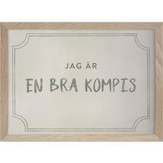 Kunskaps Tavlan The Companion Diploma Plakat 21x29.7cm