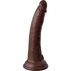 King cock elite Sex Toys Pipedream 7 Inch 2 Density Silicone Cock Brown