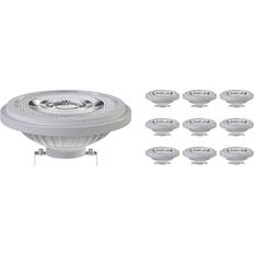 Noxion Multipack 10x Lucent LED Spot G53 AR111 7.4W 530lm 24D 930 Highest Colour Rendering Dimmable Replacer for 50W