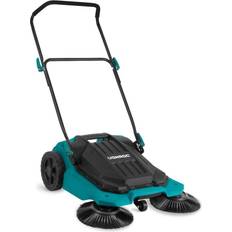 Benzina Scope VONROC Push sweeper 65cm sweeping width 18 litre container sweeps up to 2600m2 per hour