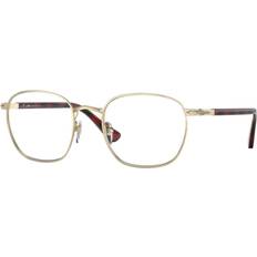 Briller & Læsebriller Persol Unisex PO2476V 515 Optiske Stel Metal Guld Firkantet