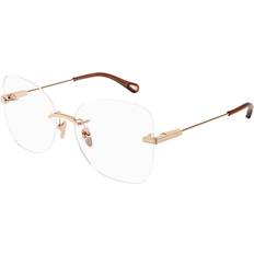 Chloé CH 0136O 002, including lenses, SQUARE Glasses, FEMALE