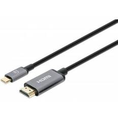 Kabel Manhattan 153607 Usb-c To Hdmi Cable, 4k@30hz, 2m, Cdp2hd2mbnl, Year