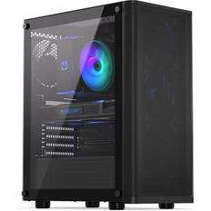 Pc case Ventum 200 Air ATX PC Case 4x120mm PWM Tempered Glass Side