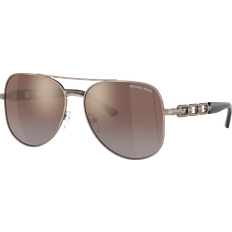 Gafas de sol Michael Kors Mujer Sunglass MK1121 Chianti - Flash Caramelo y Plateado