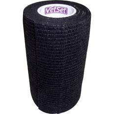 VetSet Wraptec Cohesive Bandage 100Mm - Black 4262BLK