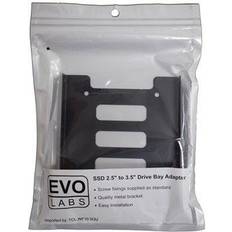 Evo Labs Single Metal SSD/HDD 2.5" to 3.5" Drive Bay Adapter