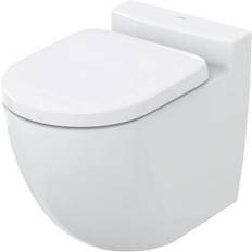 Inodoros Toto NC WC, Back-to-Wall, bodenstehend, Tiefspüler, Abgang waagerecht, 380x630x483mm, CW763Y