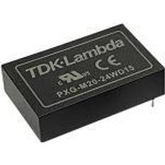 Switches TDK PXG-M20-24WS24 DC/DC Wandler 5 V 12 V DC 20 W