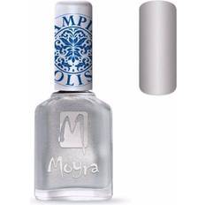 Stamping nail polish Moyra Sølv Stamping nail polish