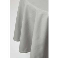 Grey Tablecloths Homescapes 178 Round, Cotton Tablecloth Grey