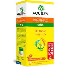 Orange Vitamins & Minerals Pack Ahorro Vitamina C + Zinc 28 Comprimidos