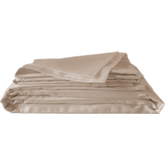 Baumwoll Satin sand Bed Linen Beige (200x135cm)