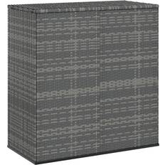 Rectangulaire Coussins de chaise vidaXL Garden Cushion Box Pe Rattan Grey Coussin de chaise Gris