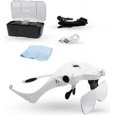 LED Magnifier Spectacles & Headband