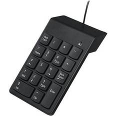 Teclados Gembird KPD-U-03 Portátil/PC USB Negro