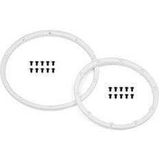 HPI Racing 110545 Wheel Bead Lock Rings (White/For 2 Wheels)