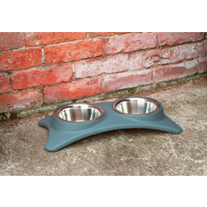 Geko Large Double Feeding Pet Bowls