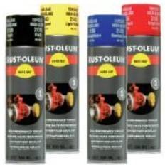 Rust-Oleum 2176 Satin Hat Aerosol 500ml Black 0.5L