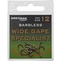 Drennan Wide Gape Specialist Barbless Hooks Size 8