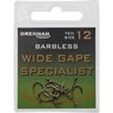 Wide Gape Specialist Barbless Hooks Size 8