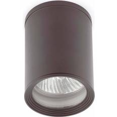 FARO BARCELONA Tasa Lampada Plafoniera Grigio Scuro 1 x Par30 75W Faretto