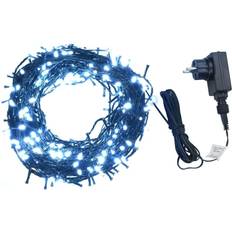 Cadenas de Luces vidaXL Tira 600 LEDs Interior Exterior IP44 60m Blanco Frío Cadena de Luces