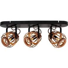 Rattan Loftplafonder Lindby Bominio loftspot Loftplafond