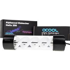 AlphaCool 15316 - Eisbecher Helix 250mm Ausgleichsbeh�lter schwarz/wei�