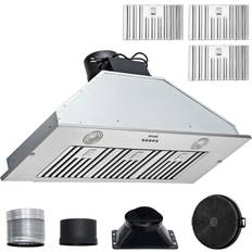 Extractor Fans VEVOR 36 Insert Range Hood, Stainless Steel