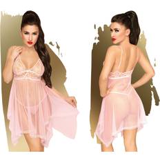 Roze Lingerie & Kostuums Penthouse Doll Babydoll & Stringtrosa, Rosa