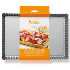 Stampi per Torte Decora Crostata 0070027 32x22 H 3,5 Stampo per Torta