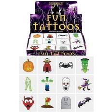 Halloween Gift Bags Henbrandt 24 Halloween Tattoos Transfers Trick or Treat Party Bag Fillers