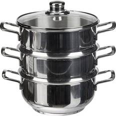 Acciaio Inossidabile Set di pentole Excelsa ångbåt stål 4 Cookware Set