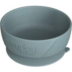 Everyday Baby Eetkom met zuignap silicone, harmony green Groen
