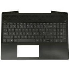 Tastatur baggrundsbelyst HP L21861-071, Kabinetbase + tastatur, Spansk, Baggrundsbelyst tastatur, Pavilion