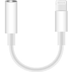 Kabler Platinet Lightning 3.5mm lydadapter