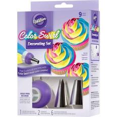 Nozzles Wilton Color Swirl 3-Color Coupler Decorating Nozzle