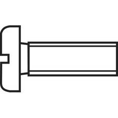 Toolcraft 814679 Allen screws M3 6 DIN 84 Steel zinc plated 100 pcs