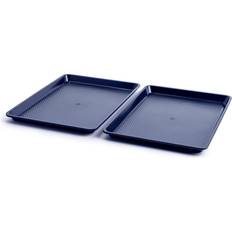 Sheet Pans Blue Diamond Bakeware Infused Ceramic Nonstick, Cookie Oven Tray