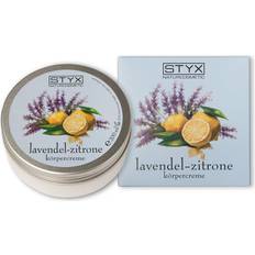 Hudvård STYX naturlig kosmetisk kroppskräm lavendel citron