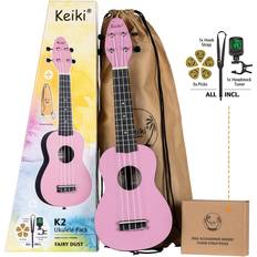 Ortega keiki Ortega Keiki K2-FYD Sopran Ukulele Pack Fairy Dust