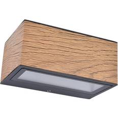 Apliques de pared ECO-Light LED Gemini 10.5 W 14 x 8.9 x 6.5 cm Madera IP54 Aplique de pared