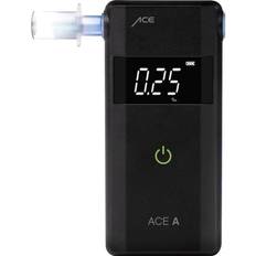 ACE Terveys ACE A Alkoholtester Schwarz 4.00 bis 0.00 ‰ Alarm, inkl. Display, Countdown-Funktion (107059)